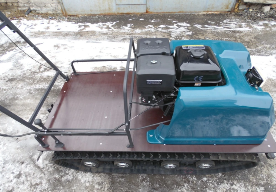 Мотобуксировщик AhtaR LR13 с реверс-вариатором Буран (задний ход) в Новокуйбышевске