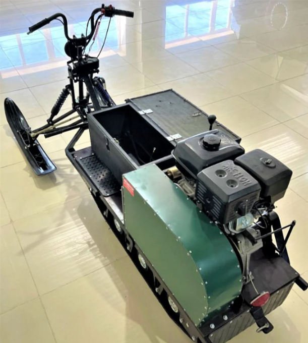 Мотобуксировщик ЕНОТ 4М в Новокуйбышевске