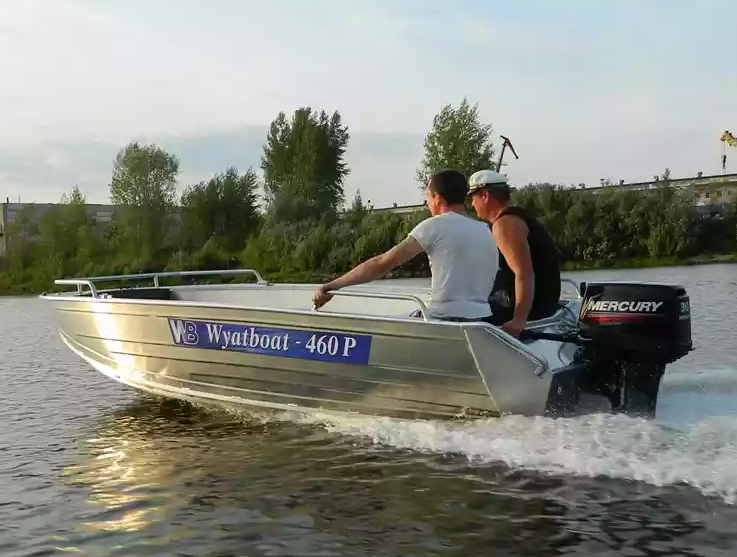Алюминиевая лодка Wyatboat-460 P в Новокуйбышевске