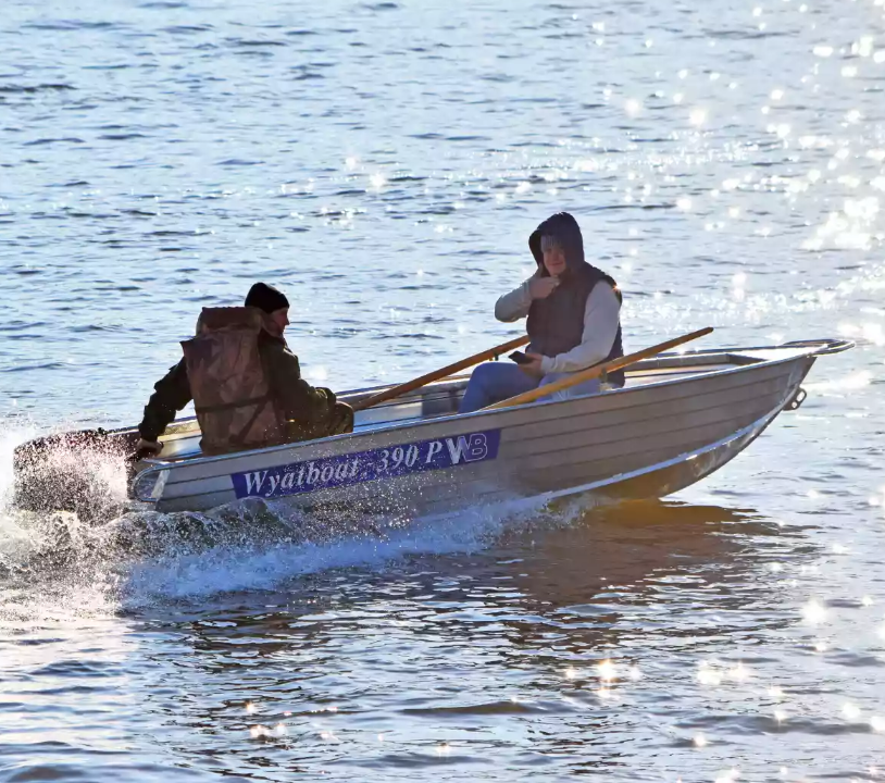 Алюминиевая лодка Wyatboat-390 P в Новокуйбышевске