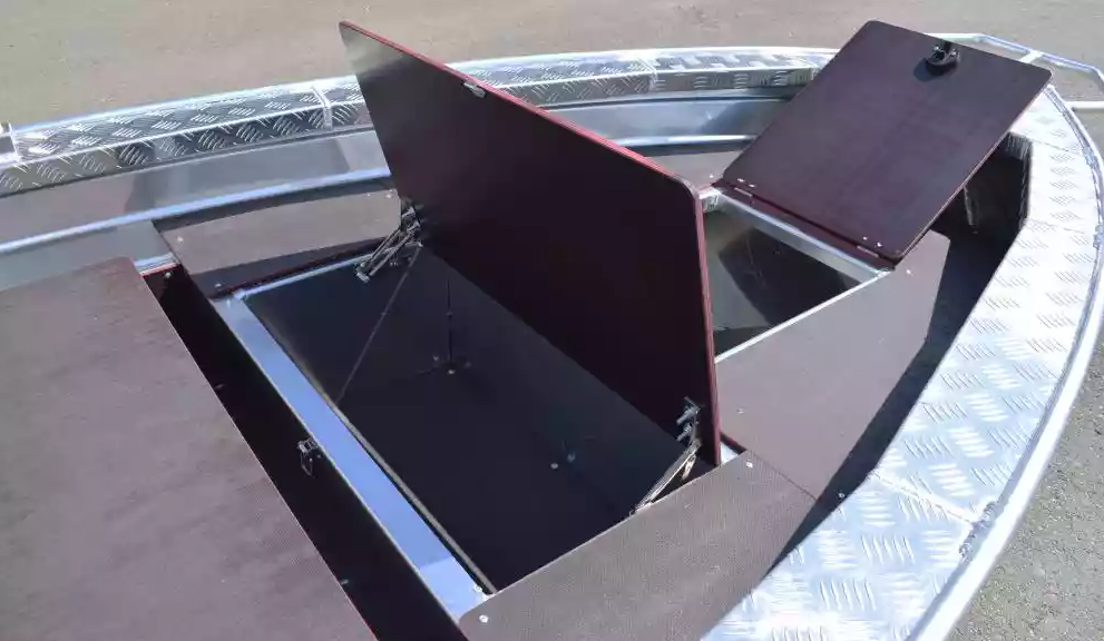 Алюминиевая лодка Wyatboat-390Р Fish в Новокуйбышевске