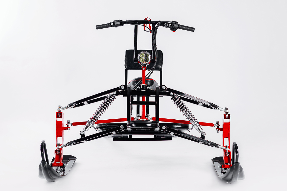 Лыжный модуль IKUDZO с подогревом ручек металлические лыжи в Новокуйбышевске