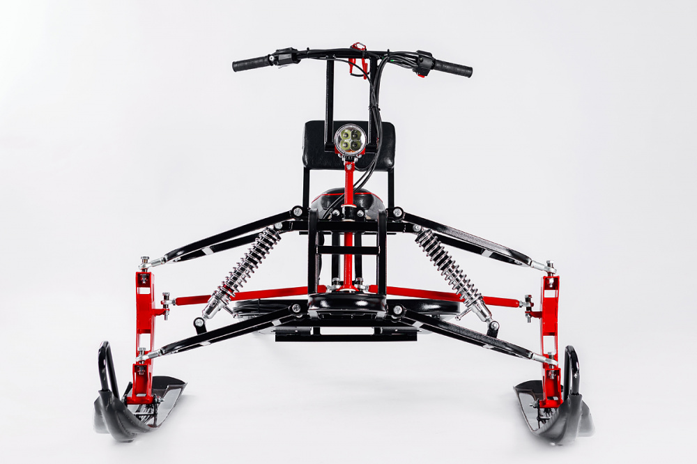 Лыжный модуль IKUDZO с подогревом ручек пластиковые лыжи в Новокуйбышевске