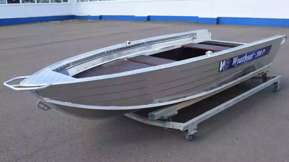 Алюминиевая лодка Wyatboat-390Р Fish в Новокуйбышевске