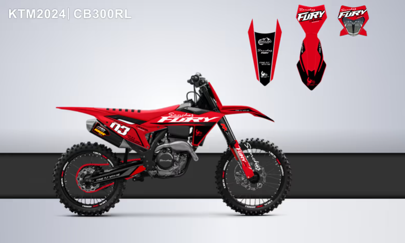 Кроссовый мотоцикл Sanchez Fury CB300RL в Новокуйбышевске