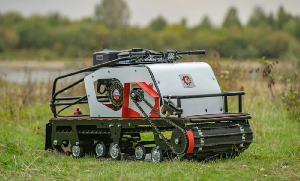 Мотобуксировщик БТС  «LONG» 500/15  э/зап LIFAN (18 Ватт) в Новокуйбышевске