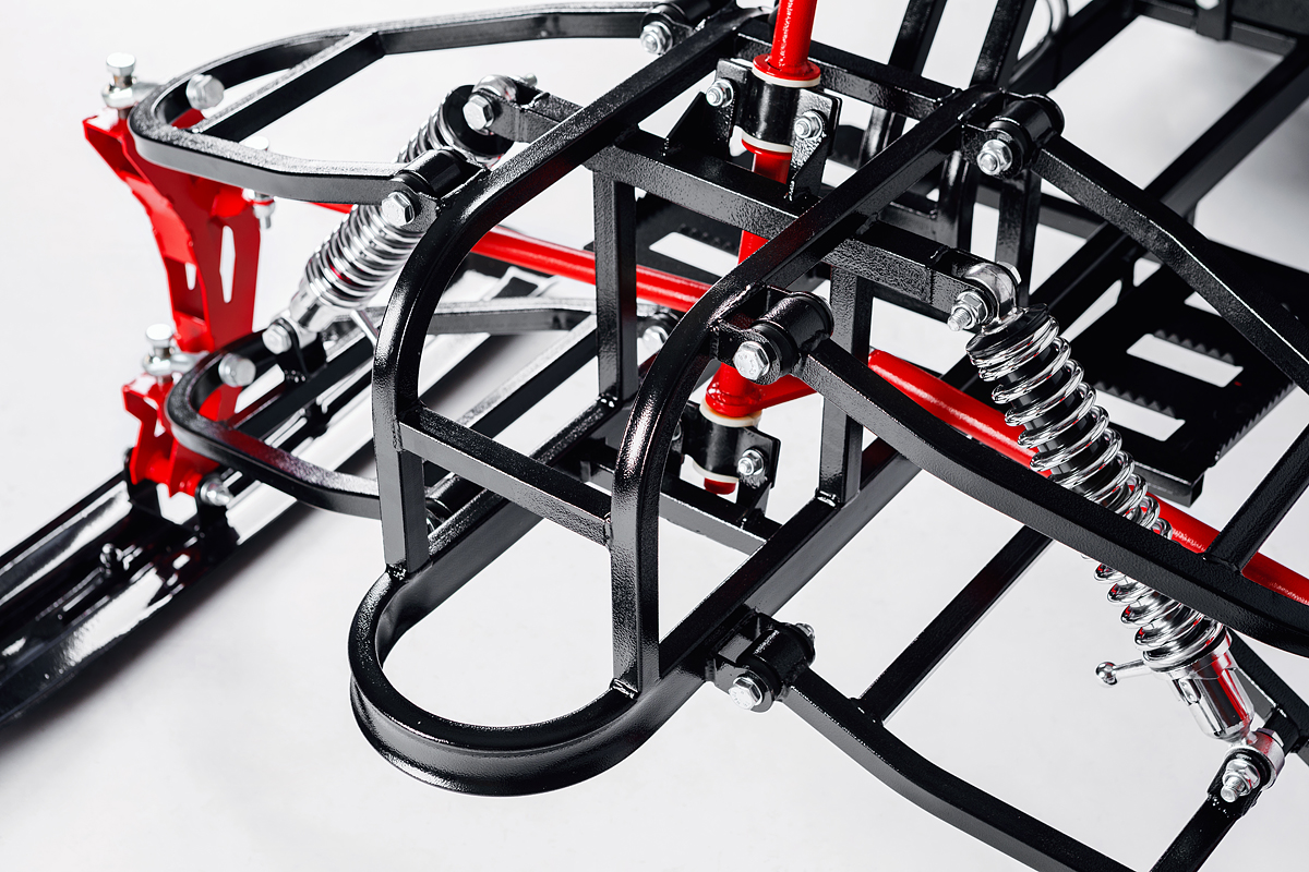 Лыжный модуль IKUDZO с подогревом ручек металлические лыжи в Новокуйбышевске