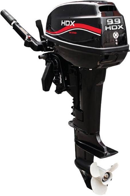Лодочный мотор 2-х тактный HDX R series T 9,9 BMS в Новокуйбышевске