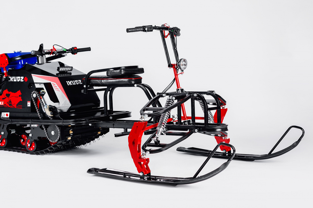 Лыжный модуль IKUDZO с подогревом ручек металлические лыжи в Новокуйбышевске