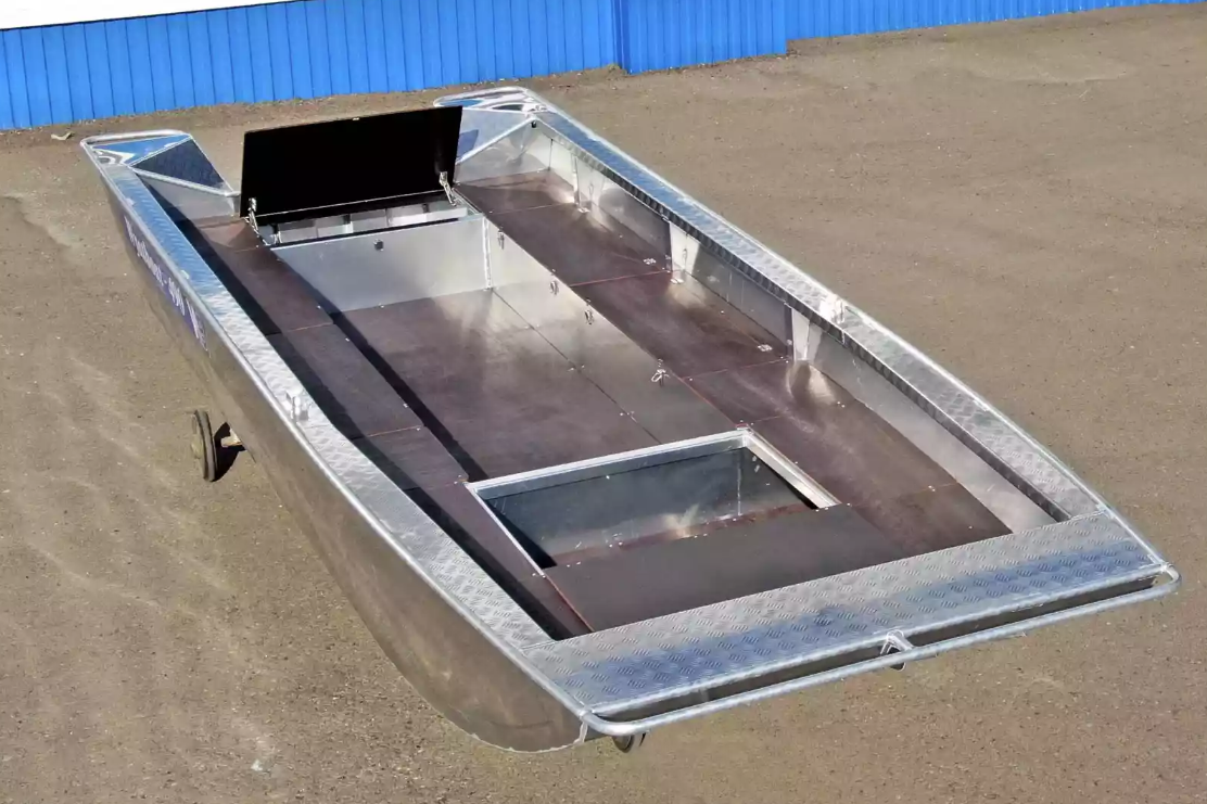 Алюминиевая лодка Wyatboat-490 Jonboat в Новокуйбышевске
