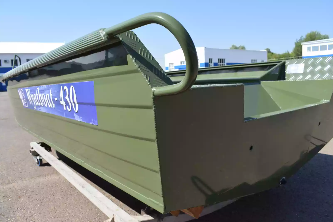 Алюминиевая лодка  Wyatboat-430 Master Fish в Новокуйбышевске