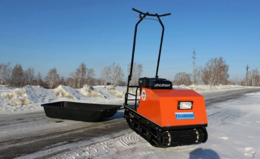 Мотобуксировщик Полкан 500К мини 9 л.с. в Новокуйбышевске