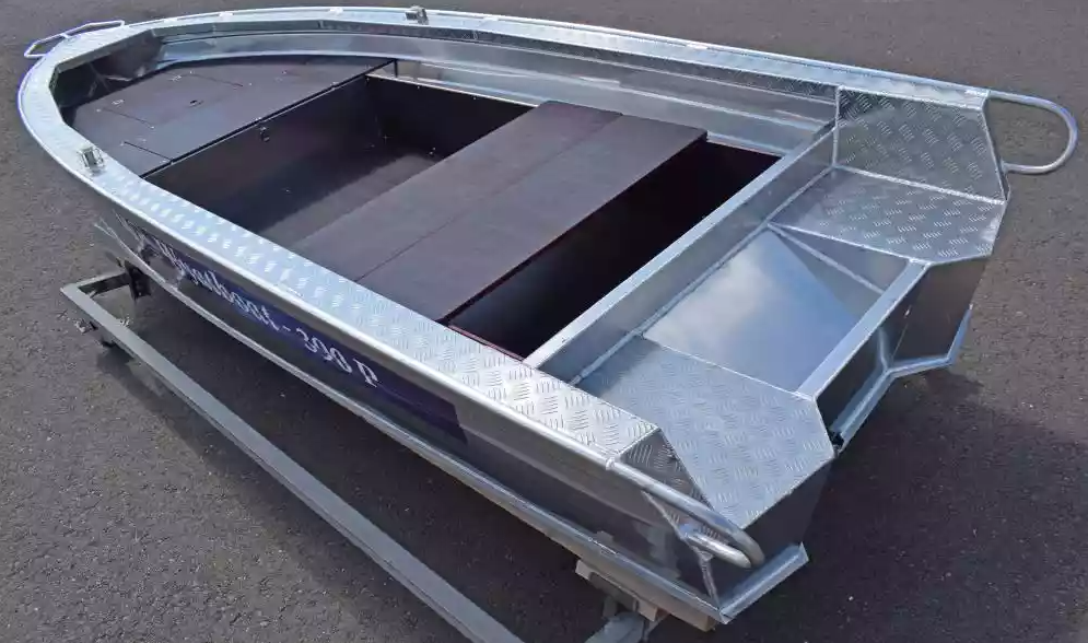Алюминиевая лодка Wyatboat-390Р Fish в Новокуйбышевске