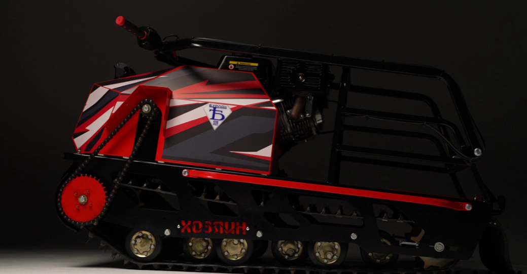 Мотобуксировщик Бурлак ХОЗЯИН-2 в Новокуйбышевске