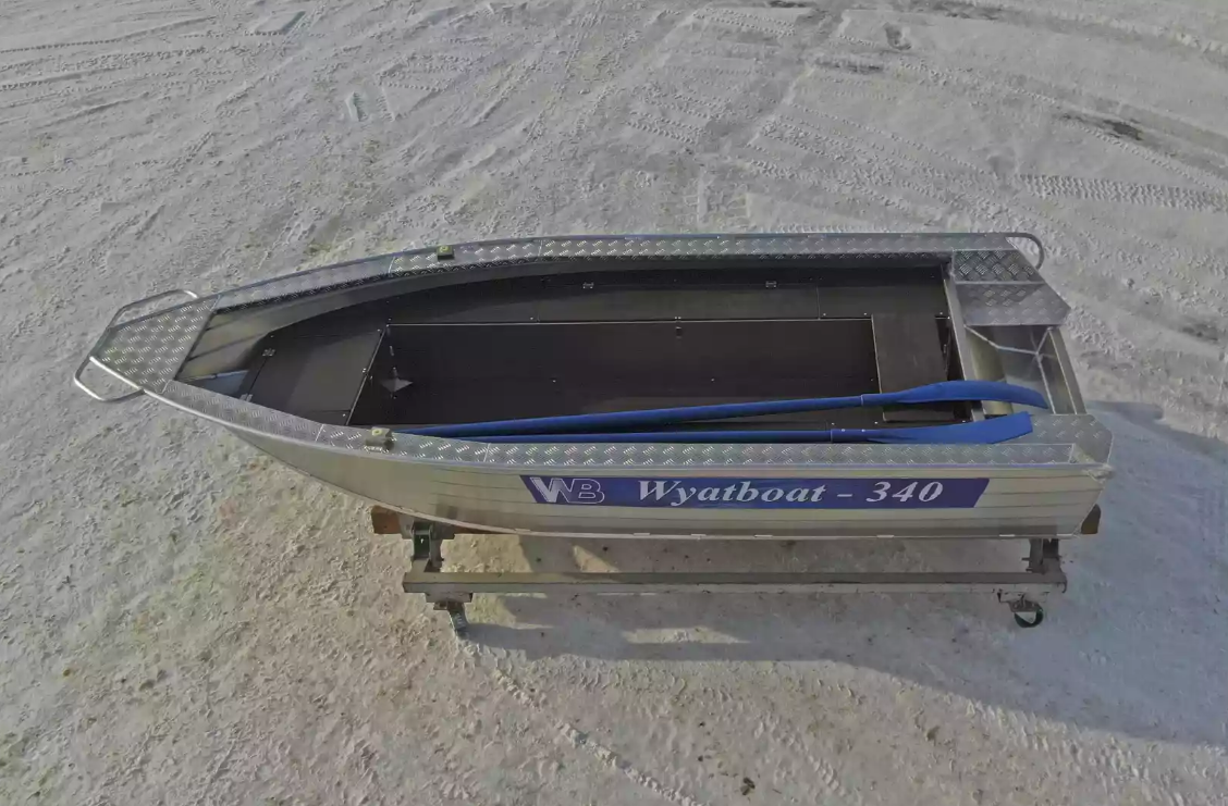 Алюминиевая лодка Wyatboat-340 РМ в Новокуйбышевске