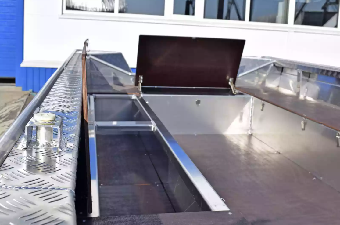 Алюминиевая лодка Wyatboat-490 Jonboat в Новокуйбышевске