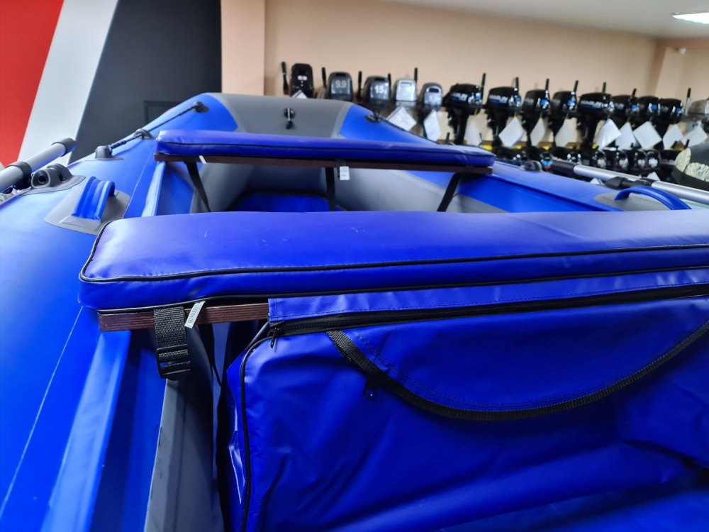 КОМПЛЕКТ МЯГКИХ НАКЛАДОК С СУМКОЙ ДЛЯ ЛОДОК 90Х20 СИНИЙ в Новокуйбышевске