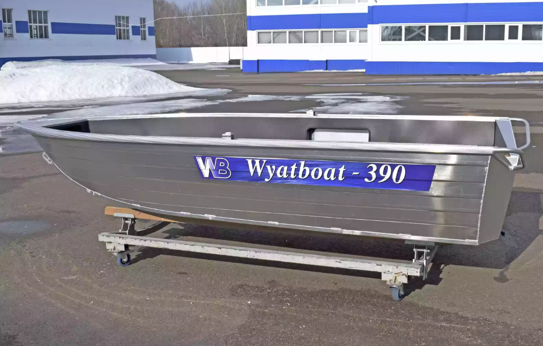 Алюминиевая лодка Wyatboat-390 Р NEW в Новокуйбышевске