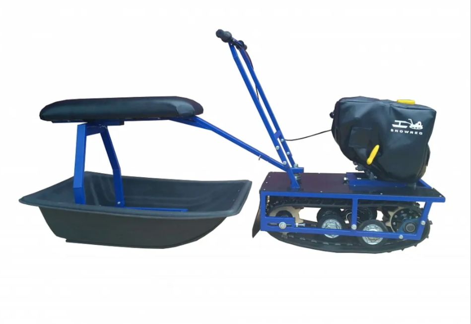 Мини-мотобуксировщик Альбатрос-М с фарой в Новокуйбышевске