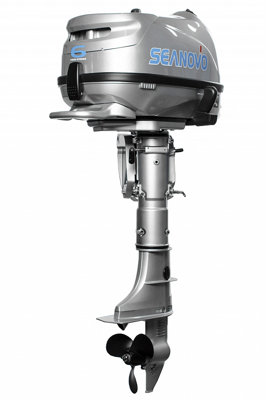 Лодочный мотор SEANOVO SNF6HS с баком в Новокуйбышевске