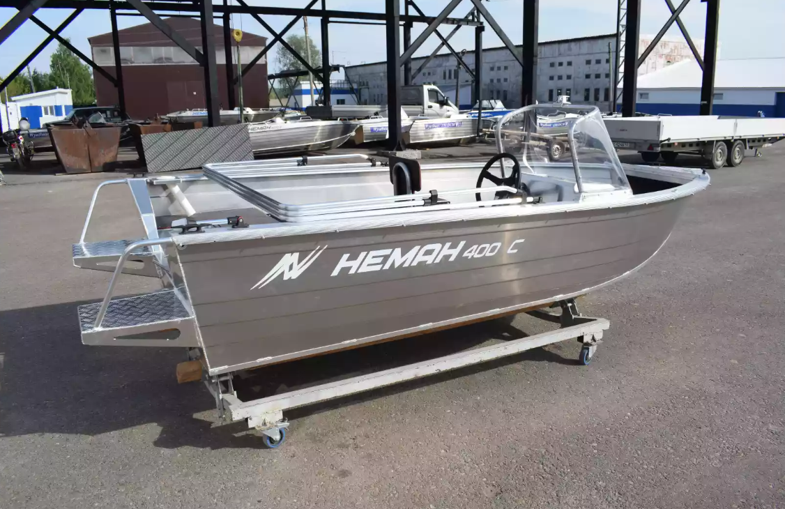 Алюминиевая лодка Неман-400 С в Новокуйбышевске