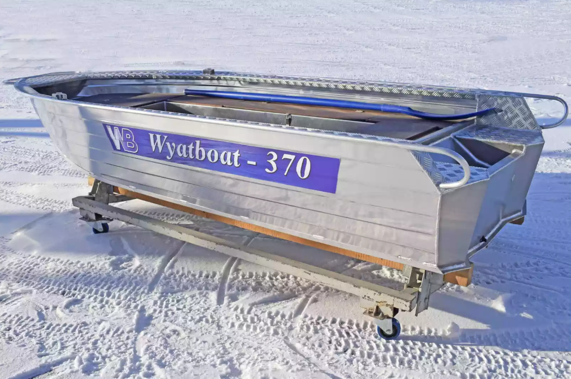 Алюминиевая лодка Wyatboat-370 РМ в Новокуйбышевске