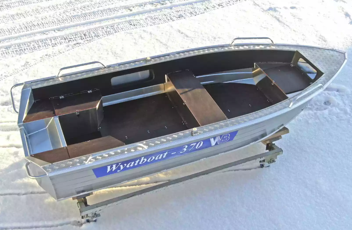 Алюминиевая лодка Wyatboat-370 в Новокуйбышевске