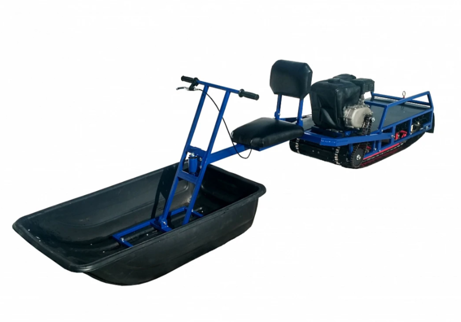 Мотобуксировщик толкач Альбатрос-XL8 с модулем. Без фары, тележки в Новокуйбышевске