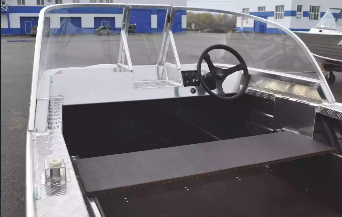 Алюминиевая лодка Wyatboat-390 Pro в Новокуйбышевске