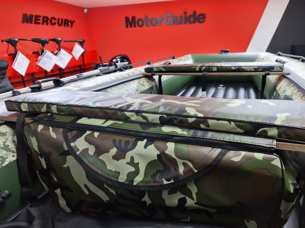 КОМПЛЕКТ МЯГКИХ НАКЛАДОК С СУМКОЙ ДЛЯ ЛОДОК 105Х20 КАМУФЛЯЖ в Новокуйбышевске