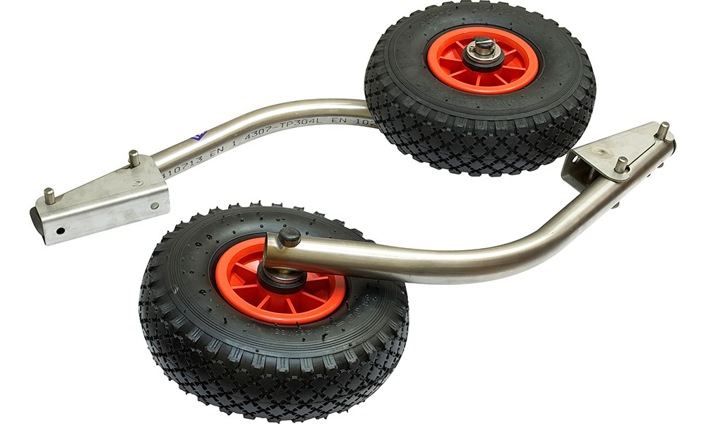 Транцевые колеса модульные для нднд из нержавеющей стали в Новокуйбышевске