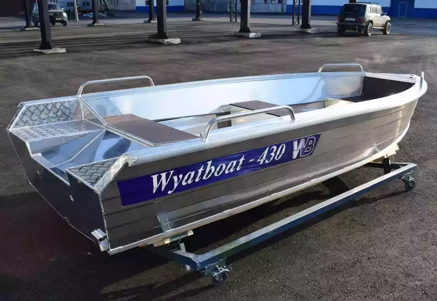 Алюминиевая лодка  Wyatboat-430 Р в Новокуйбышевске