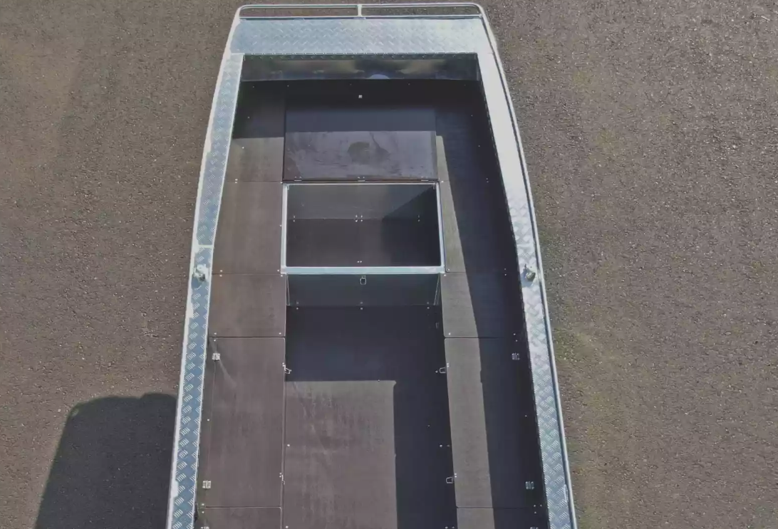 Алюминиевая лодка Wyatboat-490 Jonboat в Новокуйбышевске