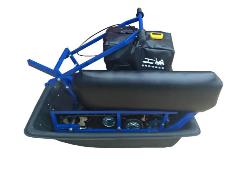 Мини-мотобуксировщик Альбатрос-М с фарой в Новокуйбышевске