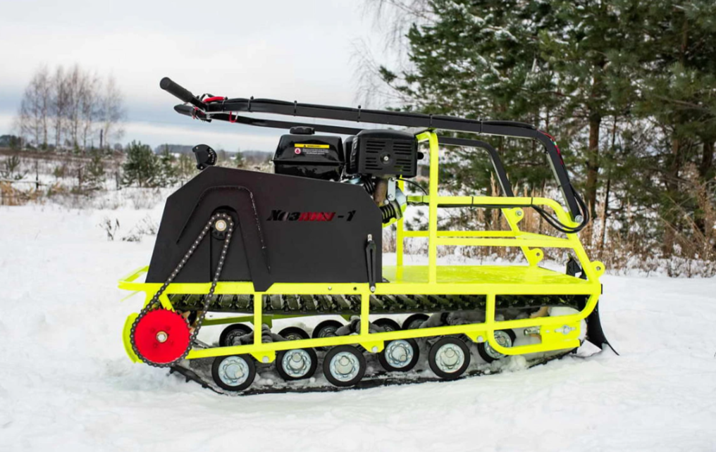 Мотобуксировщик Бурлак ХОЗЯИН-1 (капот металл) в Новокуйбышевске