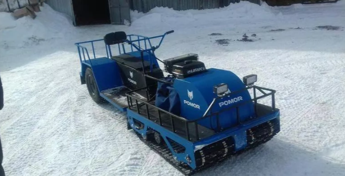 Мотобуксировщик POMOR X-2 K18 в Новокуйбышевске