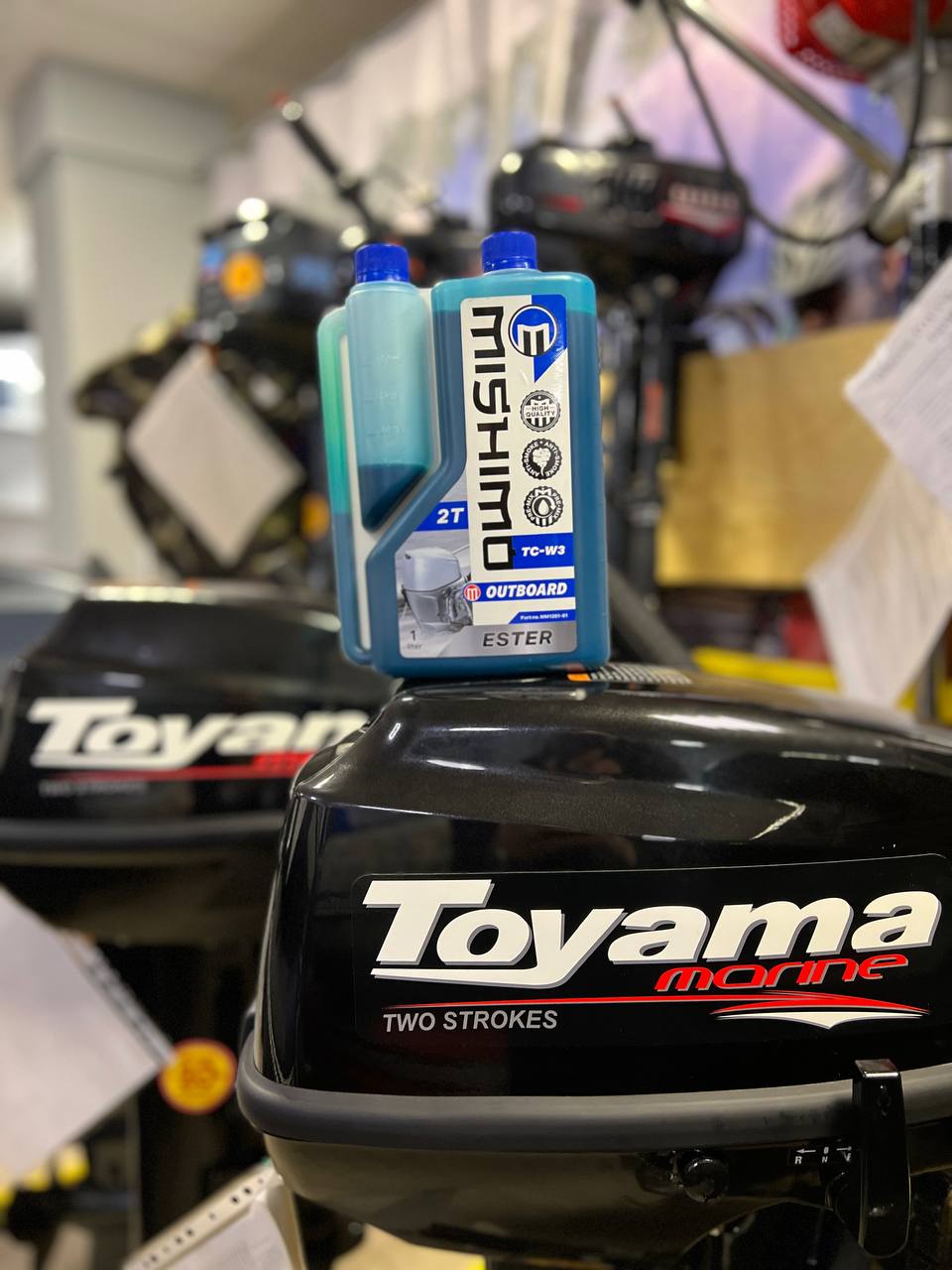 Масло MISHIMO 2T OUTBOARD (ESTER) полусинтетика 1 л в Новокуйбышевске