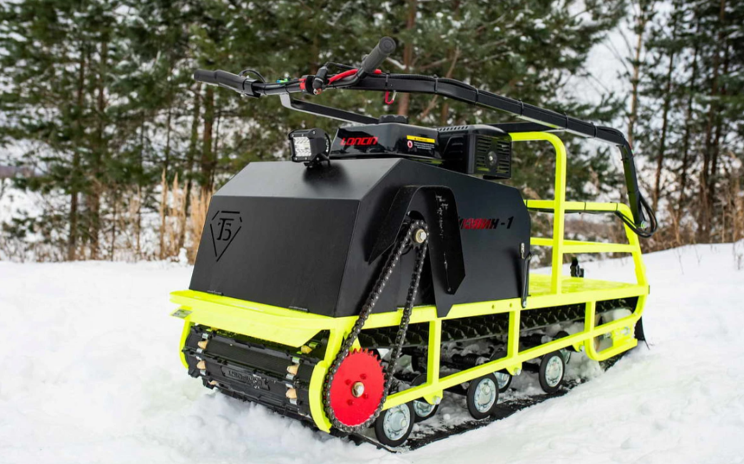 Мотобуксировщик Бурлак ХОЗЯИН-1 (капот металл) в Новокуйбышевске