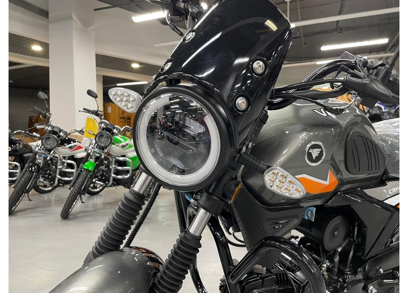 Мопед VMC NOVA 49сс (125сс) Led Full, дисковый тормоз, RKB RATO с баланс. валом, сигнализация в Новокуйбышевске