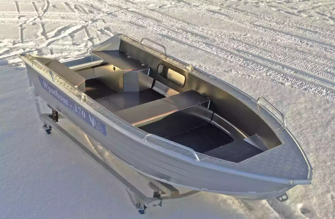 Алюминиевая лодка Wyatboat-370 в Новокуйбышевске