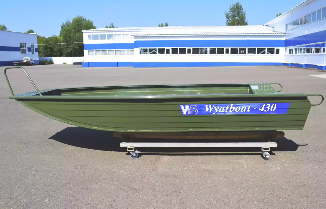 Алюминиевая лодка  Wyatboat-430 Master Fish в Новокуйбышевске
