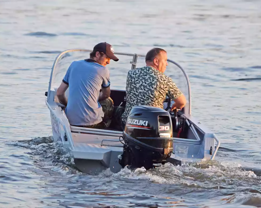 Алюминиевая лодка Wyatboat-390 DCM в Новокуйбышевске