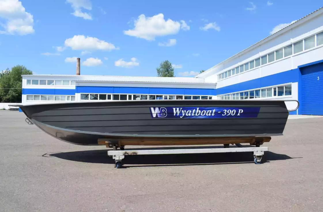 Алюминиевая лодка Wyatboat-390Р Fish в Новокуйбышевске