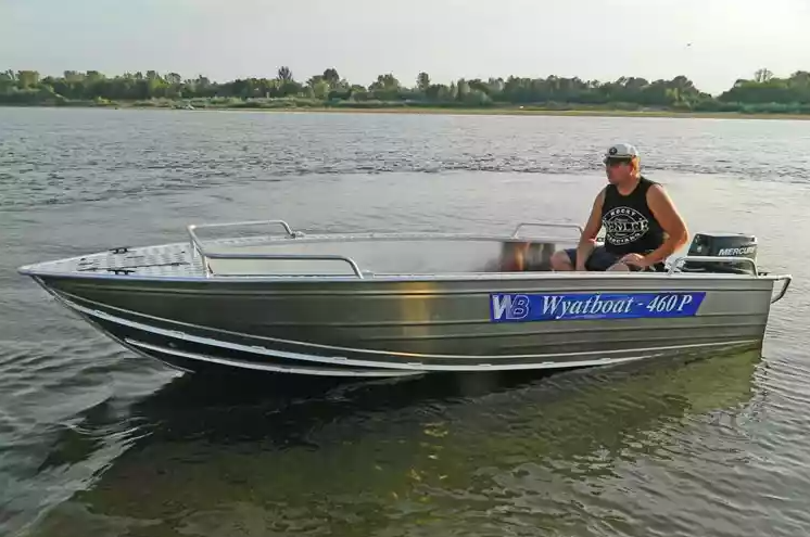Алюминиевая лодка Wyatboat-460 P в Новокуйбышевске