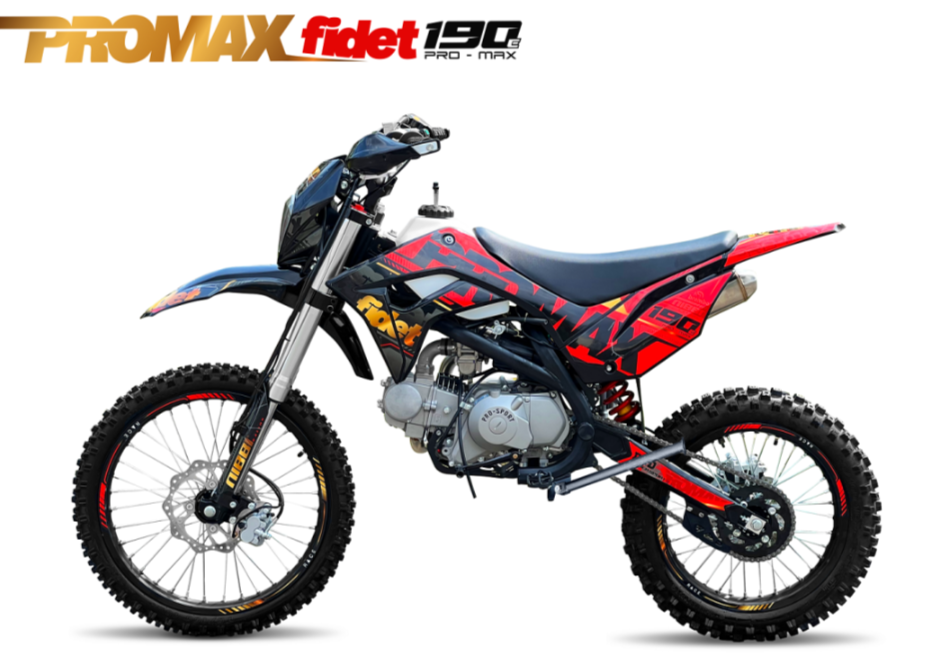 Мотоцикл (питбайк) PROMAX FIDET (ФАЙДЕТ) 190E MAX PRO LUX 19/16 в Новокуйбышевске