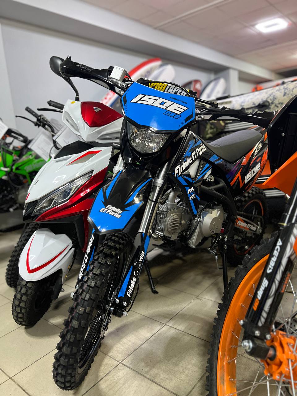 Мотоцикл (питбайк) PROMAX FIDET (ФАЙДЕТ) 190E PRO 17/14 в Новокуйбышевске