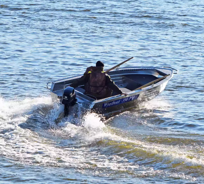 Алюминиевая лодка Wyatboat-390 P в Новокуйбышевске