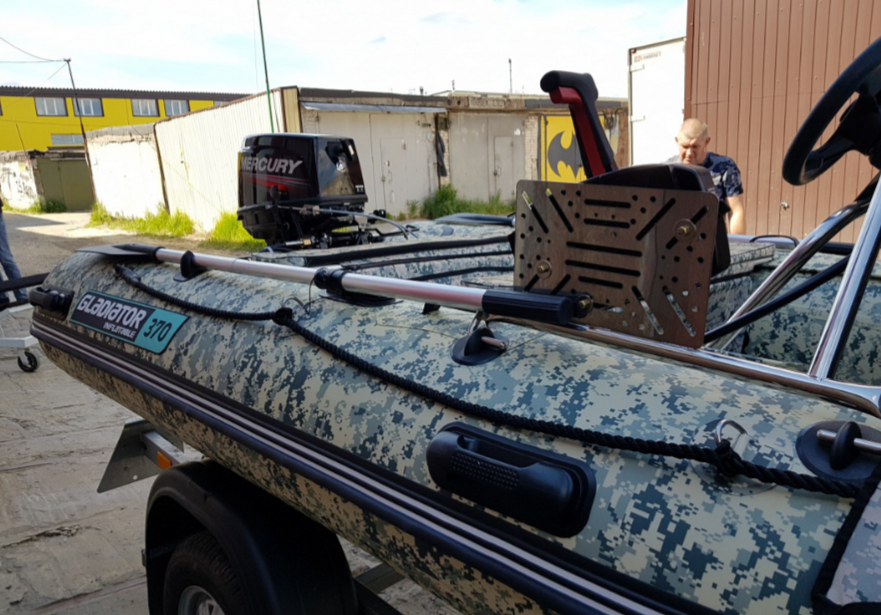 НАДУВНАЯ ЛОДКА GLADIATOR C370AL в Новокуйбышевске