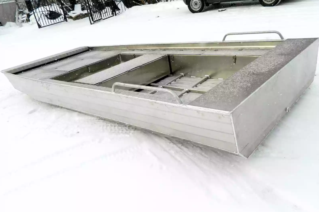 Алюминиевая лодка Wyatboat-390 Jonboat в Новокуйбышевске