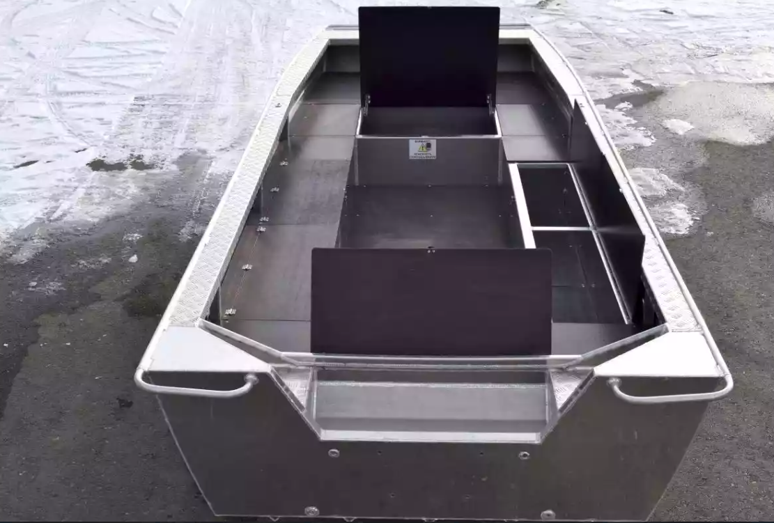 Алюминиевая лодка Wyatboat-490 Jonboat в Новокуйбышевске
